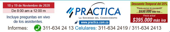 Cierre Contable y Fiscal 2020 Conferencia Gratuita 2 practica
