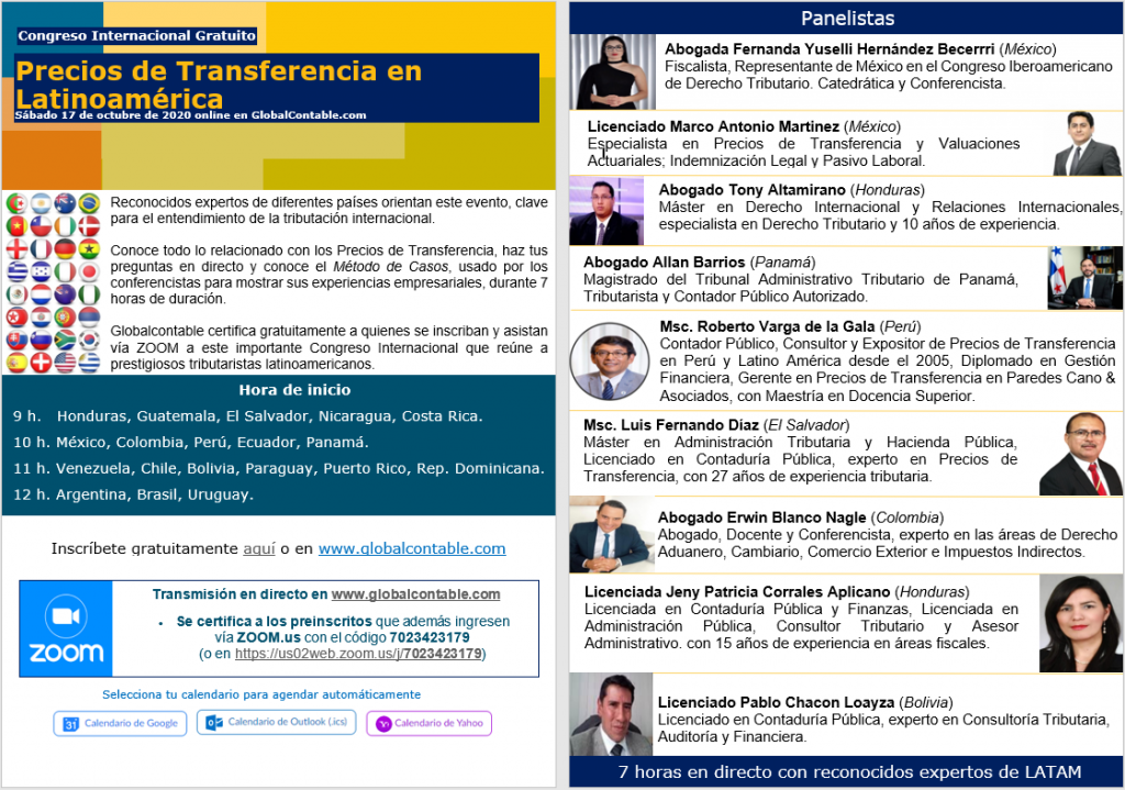 transferprice globalcontable
