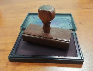 Auxilio nomina notarias. Decreto 805 de 2020 1 stamp, rubber stamp, stamped