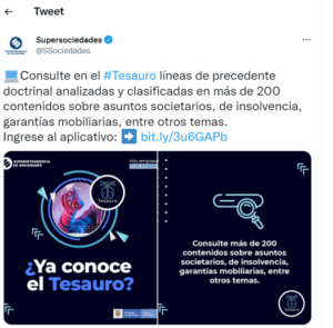 TESAURO- Buscador inteligente de jurisprudencia mercantil y doctrina de la entidad. 1 tesauro