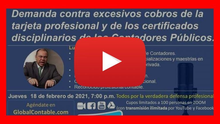 Demanda contra excesivos cobros de la tarjeta profesional y de certificados disciplinarios de los contadores 2 20210218
