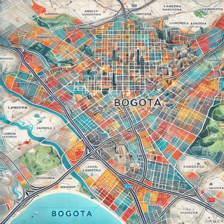Acuerdo SHD 927 del 11-06-2024: Adopción del plan de desarrollo (321 Artículos) 5 mapa bogota