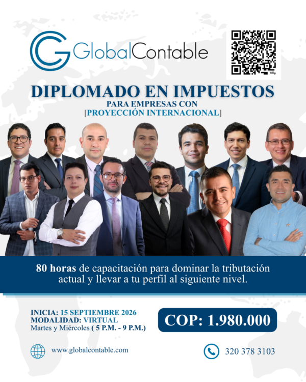 Portada Diplomado en Impuestos GlobalContable
